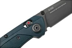ANV Knives A100 CPM MAGNACUT, DLC, Alock, GRN Blue ANVA100-008, Taschenmesser -OutFit Verkäufe ANVA100 005 06 anvknives