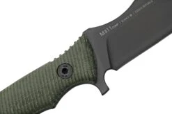 ANV Knives M311, M311-064 Spelter NC Elmax, Black Micarta Handle, Black Kydex Sheath, Feststehendes Messer -OutFit Verkäufe ANVM311 064 05 anv