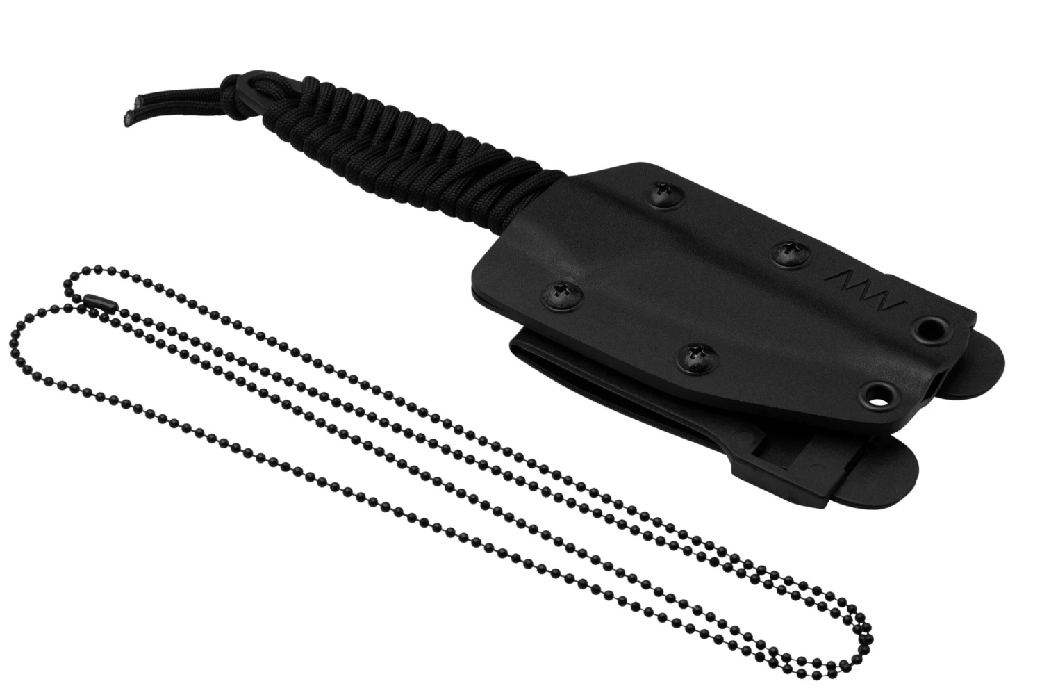 ANV Knives P100 Sleipner Cerakote, Black Paracord, P100-037, Black Kydex Sheath, Neck Knife 8 ANV Knives P100 Sleipner Cerakote, Black Paracord, P100-037, Black Kydex Sheath, Neck Knife – Bild 6