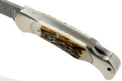Böker Scout Spearpoint Hirschhorn Damast 112201DAM, Taschenmesser -OutFit Verkäufe BO112201DAM 07 boker