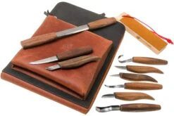 BeaverCraft Deluxe Large Wood Carving Tool Set S50X, Holzschnitzset
