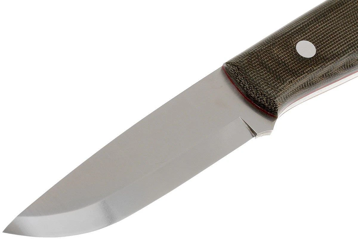 Brisa Trapper 95 - N690Co Scandi - Grünes Canvas Micarta - 2017 5 Brisa Trapper 95 - N690Co Scandi - Grünes Canvas Micarta - 2017 – Bild 3