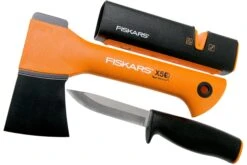 Fiskars X5 Fireplace Set Mit Beil, Messer Und Schärfer