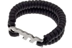 Fish Bone, Paracord Armband Mit Fish Bone-Verschluss, Edelstahl