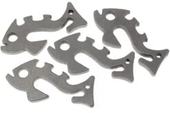 Fish Bone, 4 Stück Piranhas,Edelstahl