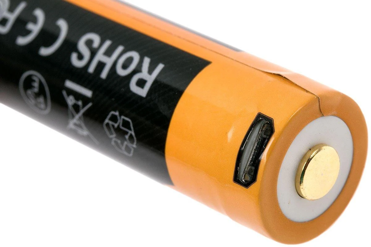 Fenix ARB-L18-3500U 18650 Akku Mit Micro-USB-Anschluss, 3500 MAh 4 Fenix ARB-L18-3500U 18650 Akku Mit Micro-USB-Anschluss, 3500 MAh – Bild 2