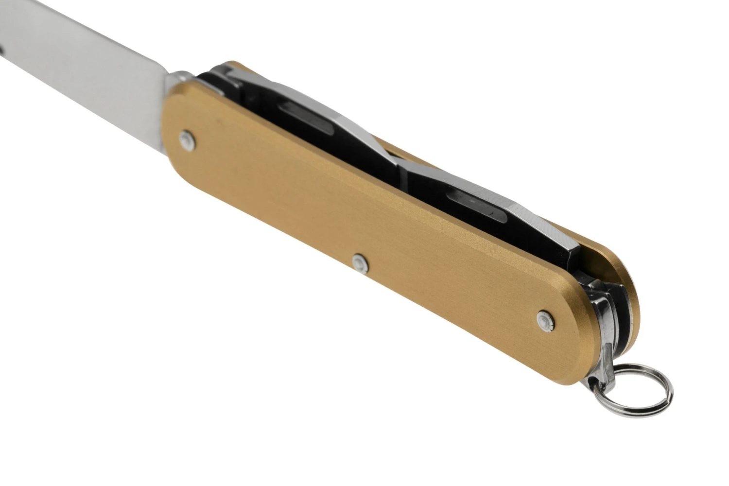 Fox Vulpis KA-VP130-3BR, 3 Tools, Aluminium Bronze, Schweizer Taschenmesser, Knivesandtools Exclusive 6 Fox Vulpis KA-VP130-3BR, 3 Tools, Aluminium Bronze, Schweizer Taschenmesser, Knivesandtools Exclusive – Bild 4