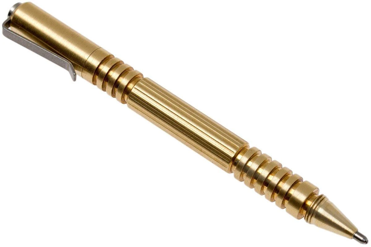 Rick Hinderer Investigator Pen, Taktischer Stift Aus Messing 6 Rick Hinderer Investigator Pen, Taktischer Stift Aus Messing – Bild 4