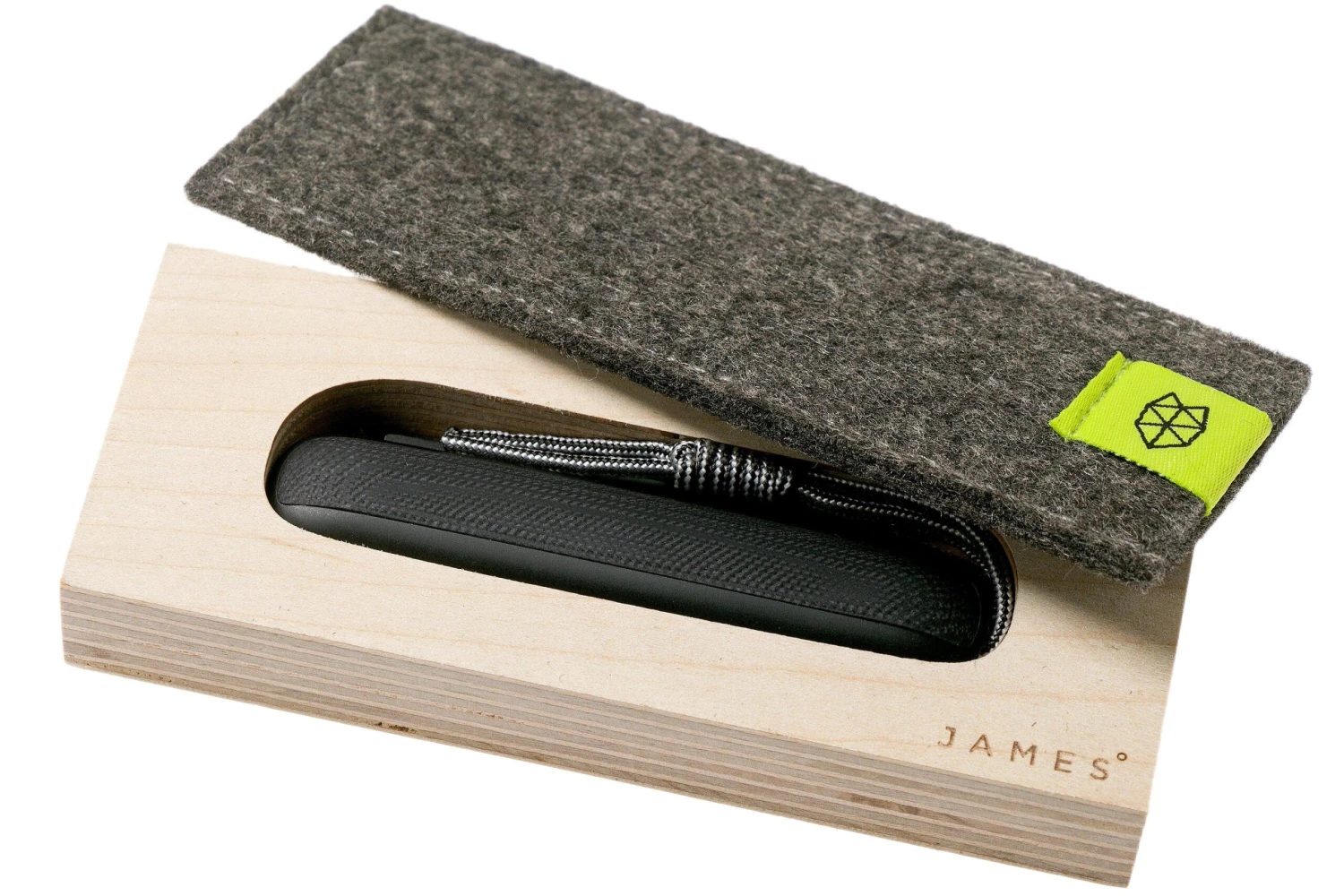 The James Brand The Pike, Schwarz G10 Taschenmesser 10 The James Brand The Pike, Schwarz G10 Taschenmesser – Bild 8