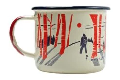 Knivesandtools Enamel Mug E-MG-L-01, Large 10 Cm, Emaille-Tasse