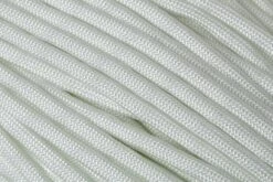 Knivesandtools 550 Paracord Typ III, Farbe: White W/ Glow In The Dark, 50 Ft (15,24 M)