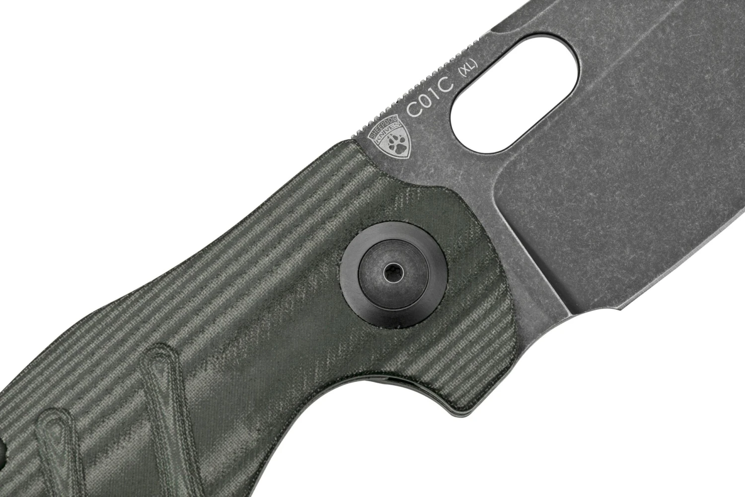 Kizer Sheepdog XL C01C, V5488C5, Black Micarta, 154CM Taschenmesser, Chris Conaway Design 7 Kizer Sheepdog XL C01C, V5488C5, Black Micarta, 154CM Taschenmesser, Chris Conaway Design – Bild 5