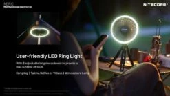 Nitecore NEF10 Portable Fan, Weiß, Ventilator Mit Lampe Und Powerbank 9 Nitecore NEF10 Portable Fan, Weiß, Ventilator Mit Lampe Und Powerbank -OutFit Verkäufe NCENF10 W 04 nitecore