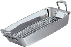 SCANPAN Impact Auflaufform Mit Rostaufsatz, 42x26 Cm