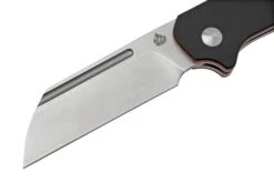 QSP Knife Penguin QS130SJ-B, 14C28N Satin, G10 Red Liner Black, Slipjoint Taschenmesser -OutFit Verkäufe QS130SJ B 03 qsp