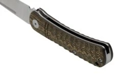 QSP Knife Hedgehog QS142-C, Golden Carbon Fiber, Slipjoint Taschenmesser -OutFit Verkäufe QS142 C 04 qsp