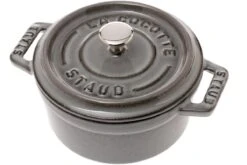 Staub Mini Bräter/Cocotte 10 Cm, 0,25 L Grau