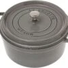 Staub Bräter/Cocotte 26 Cm, 5,2 L Grau -OutFit Verkäufe SB1102618 01 staub sb1102618 01