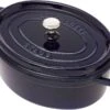 Staub Bräter/Cocotte 29 Cm, 4,2 L Blau -OutFit Verkäufe SB1102991 01 staub sb1102991 01