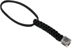 Spyderco Square Bead Pewter Mit Handschlaufe