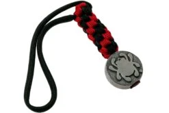 Spyderco Bead BEAD5LY Flat Bead Pewter Mit Lanyard