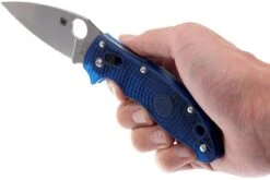 Spyderco Manix 2 Translucent PE - C101PBL2, Blau 18 Spyderco Manix 2 Translucent PE - C101PBL2, Blau -OutFit Verkäufe SPC101PBL2 08 spyderco manix 2 spc101pbl2 08