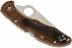 Spyderco Delica 4 C11FPBN Taschenmesser, Braun -OutFit Verkäufe SPC11FPBN 05 spyderco delica 4 bruin spc11fpbn d4