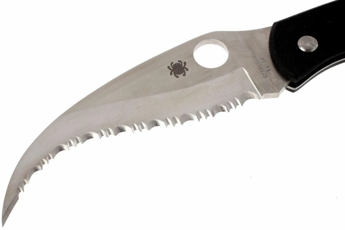 Spyderco Civilian C12GS Taschenmesser Mit Wellenschliff 4 Spyderco Civilian C12GS Taschenmesser Mit Wellenschliff – Bild 2