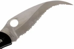 Spyderco Civilian C12GS Taschenmesser Mit Wellenschliff 9 Spyderco Civilian C12GS Taschenmesser Mit Wellenschliff -OutFit Verkäufe SPC12GS 03 spyderco civilian spc12gs d3