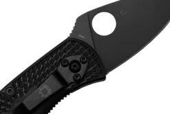 Spyderco Ambitious Lightweight Black C148PBBK Taschenmesser -OutFit Verkäufe SPC148PBBK 05 spyderco