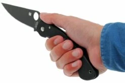 Spyderco Military Black C36GPBK Taschenmesser, Schwarz -OutFit Verkäufe SPC36GPBK 07 spyderco military spc36gpbk d7