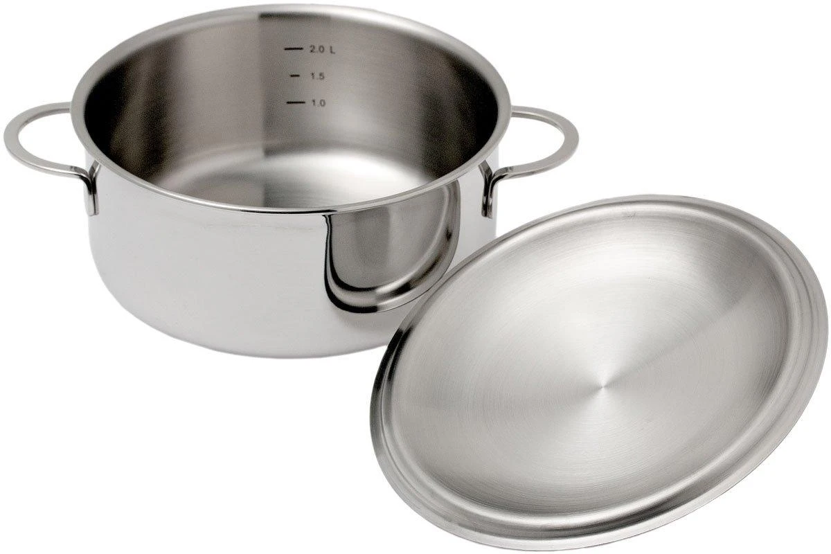 Spring Cristal Bratentopf Mit Deckel 20 Cm, 2,7 L 4 Spring Cristal Bratentopf Mit Deckel 20 Cm, 2,7 L – Bild 2