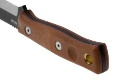 TOPS Knives TOPS Fieldcraft 3.5 Mini BROS 90 Degree Spine, Firesteel, Brown Micarta MBROS-01-SF Bushcraftmesser -OutFit Verkäufe TK MBROS 01 SF 04 tops