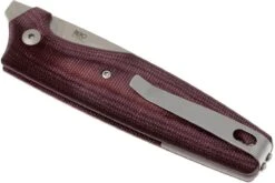 Viper Dan 1 5928CBR Burgundy Micarta N690, Drop-Point-Klinge -OutFit Verkäufe VPV5928CBR 04 viper dan 1 vpv5928cbr 04