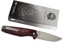 Viper Dan 1 5928CBR Burgundy Micarta N690, Drop-Point-Klinge -OutFit Verkäufe VPV5928CBR 09 viper dan 1 vpv5928cbr 09