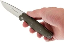 Viper Dan 1 5928GGR Grünes G10 N690, Drop-Point-Klinge -OutFit Verkäufe VPV5928GGR 07 viper dan 1 vpv5928ggr 07