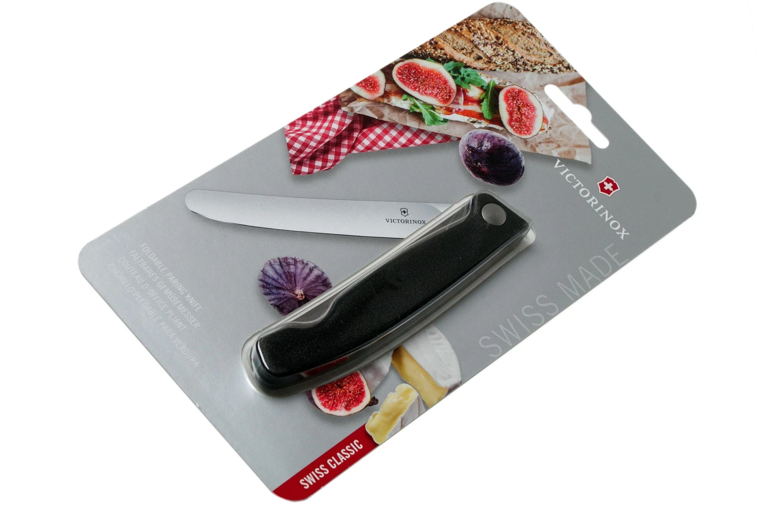 Victorinox SwissClassic Zusammenklappbares Gemüsemesser, Schwarz, 6.7803.FB 9 Victorinox SwissClassic Zusammenklappbares Gemüsemesser, Schwarz, 6.7803.FB – Bild 7