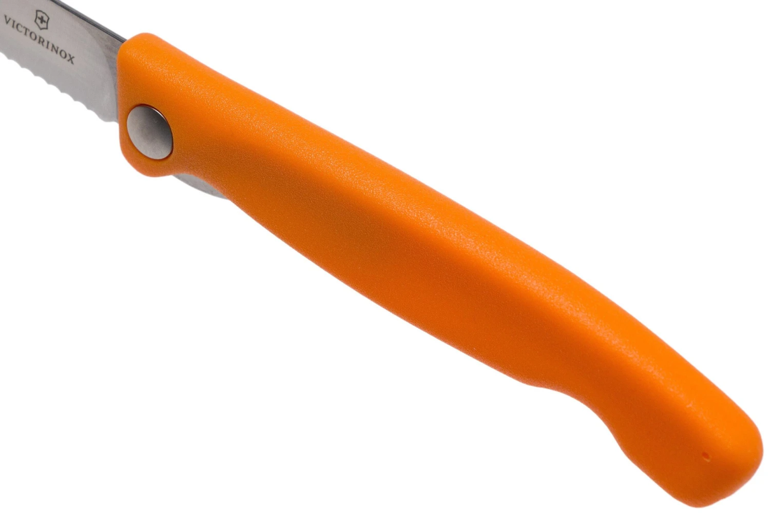 Victorinox SwissClassic 6.7836.F9B Faltbares Gemüsemesser Mit Wellenschliff, Orange 8 Victorinox SwissClassic 6.7836.F9B Faltbares Gemüsemesser Mit Wellenschliff, Orange – Bild 6