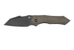 WE Knife High-Fin, WE22005-2, Bronze Titanium, Black CPM-20CV Taschenmesser