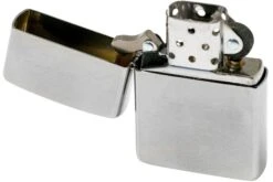 Zippo Classic Armor 162-000003, Brushed Chrome, Feuerzeug