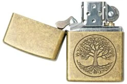 Zippo 201FB Tree Of Life 60005187 Bronze, Feuerzeug -OutFit Verkäufe ZP29149 000002 03 zippo
