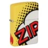 Zippo Comic Pop Art Design Matte Yellow 49533-000002, Feuerzeug -OutFit Verkäufe ZP49533 000002 01 zippo